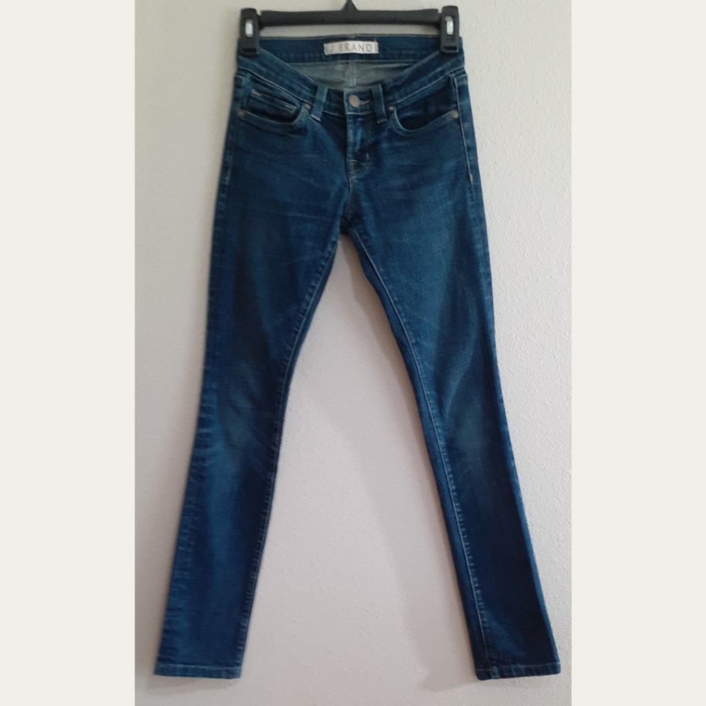 J Brand Jeans Pencil Leg Denim Skinny Dark Wash 912 Bde Size 24